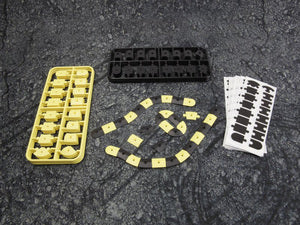 HPI nano-TTR Curb Set - Black and Yellow HRP