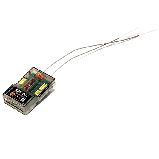 Spektrum AR8360T DSMX 8-Channel AS3X & SAFE Telemetry Receiver (SPMAR8360T)