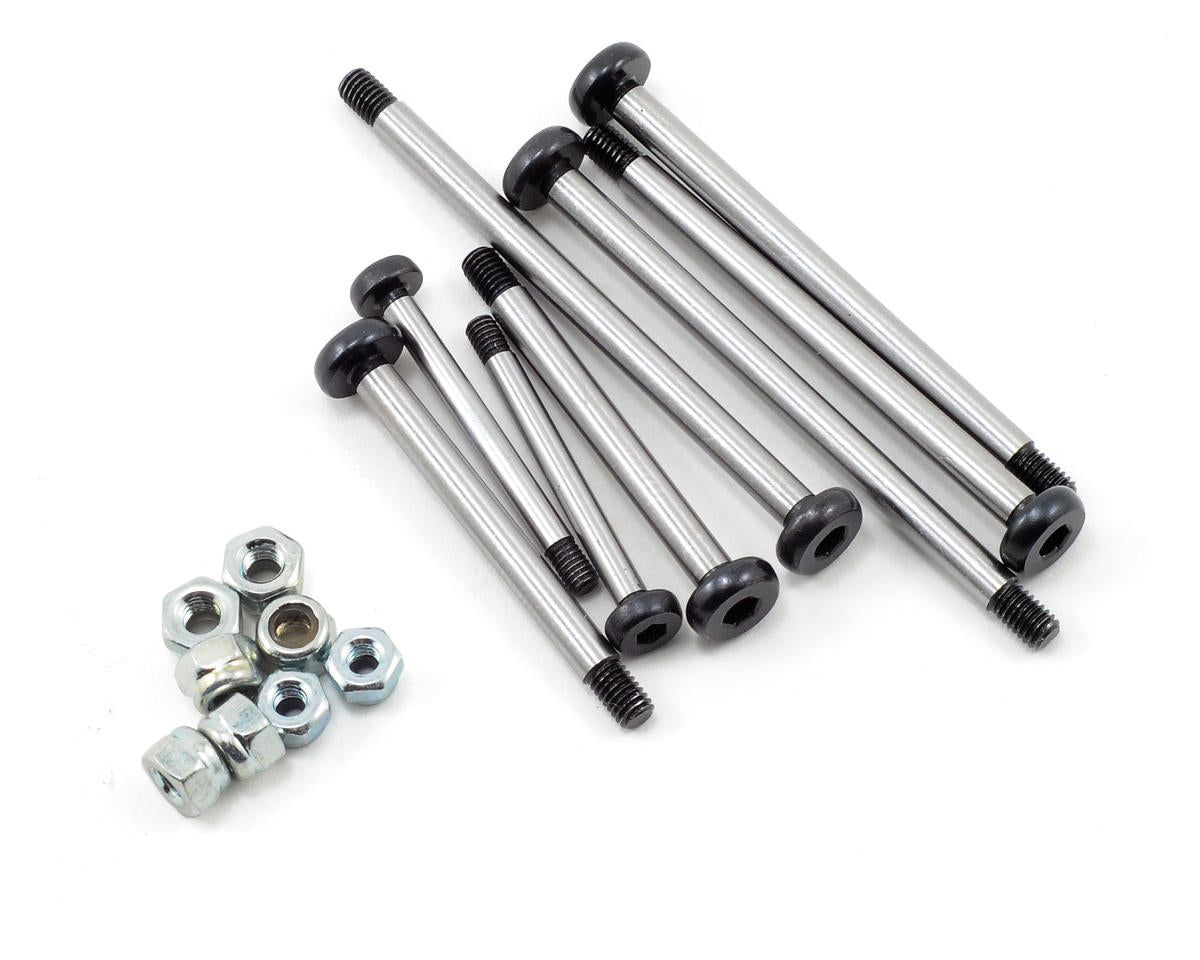 ST Racing Concepts Polished Steel Hinge Pin for Traxxas Slash w/Lock Nuts (Silver) (SPTST3640S) Amain Hobbies