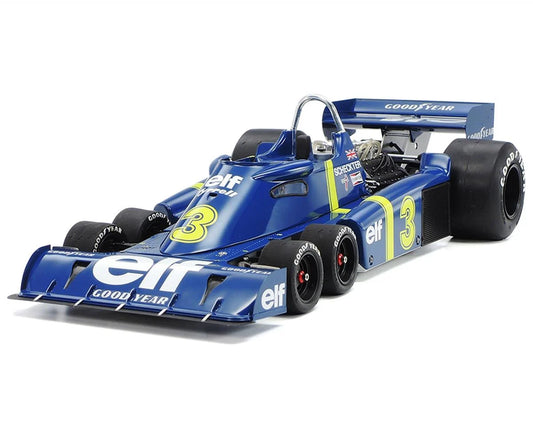 Tamiya 1/12 Tyrrell P34 Six-Wheeler Plastic Model Kit w/Photo-Etched Parts (TAM12036)