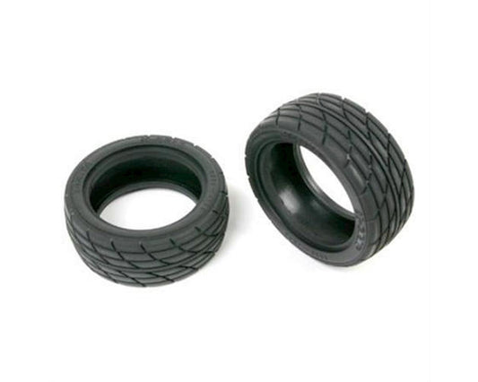 Tamiya 1/10 4WD M-2 On-Road Tires (2) (TAM53227) Friendly Hobbies