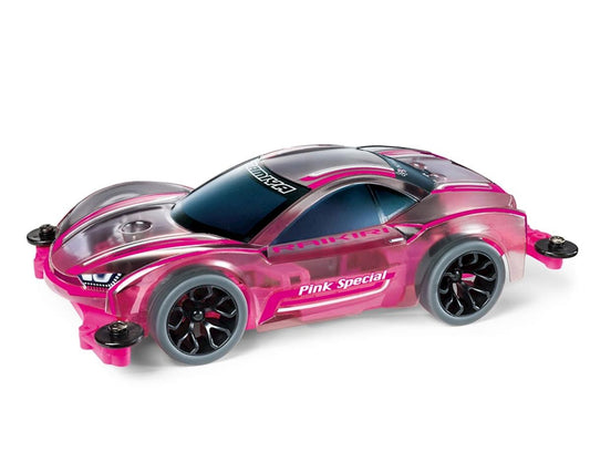 Tamiya 1/32 JR Raikiri Pink Special Edition MS Chassis Mini 4WD Kit (TAM95486) Amain Hobbies