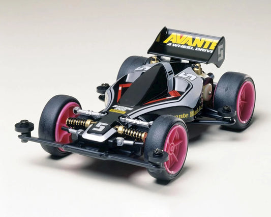 Tamiya 1/32 JR Avante Black Special Edition Type 2 Chassis Mini 4WD Kit (TAM95501)
