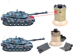 RC Pro: 1:28 R/C BATTLE TANK VS BUNKER 99867 RC PRO