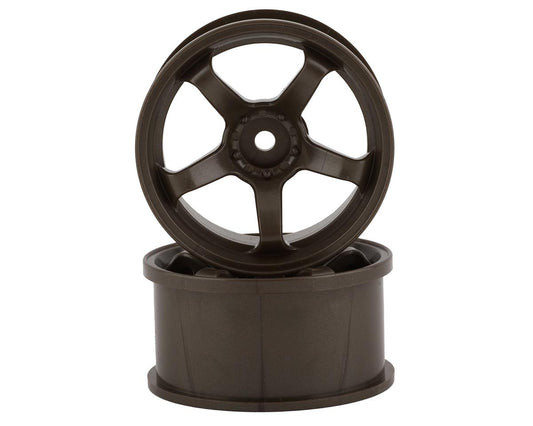 Topline M5 Spoke Drift Wheels (Matte Bronze) (2) (7mm Offset) w/12mm Hex (TDW-EW-074BR)