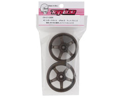 Topline M5 Spoke Drift Wheels (Matte Bronze) (2) (7mm Offset) w/12mm Hex (TDW-EW-074BR)