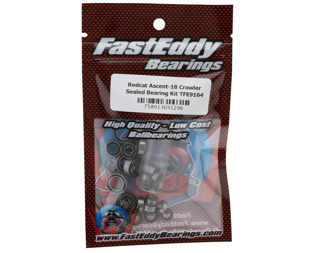 FastEddy Redcat Ascent-18 Crawler Sealed Ball Bearing Kit (TFE9164) Amain Hobbies