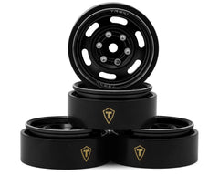 Treal Hobby Type E 1.0" 6-Slot Beadlock Wheels (Multiple Colors) (4) (21.9g)