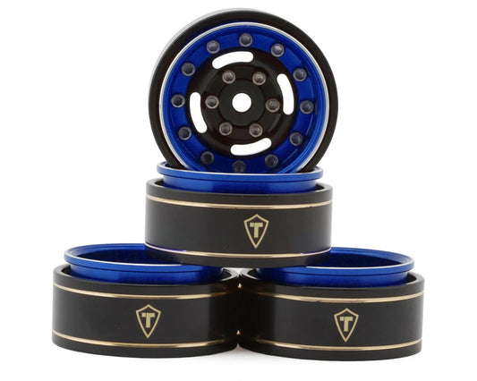 Treal Hobby: Type F 1.0" Deep Dish Beadlock Wheels (4) (27g)