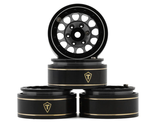 Treal Hobby Type I 1.0" Classic 12-Spoke Beadlock Wheels (Multiple Colors) (4) (27.2g)
