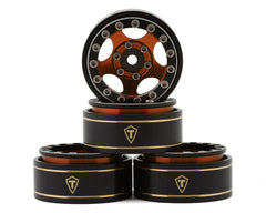 Treal Hobby Type B 1.0" 5-Spoke Beadlock Wheels (Multiple Colors) (4) (22.4g)
