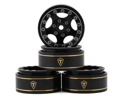 Treal Hobby Type B 1.0" 5-Spoke Beadlock Wheels (Multiple Colors) (4) (22.4g)