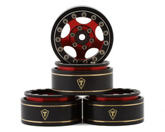 Treal Hobby Type B 1.0" 5-Spoke Beadlock Wheels (Multiple Colors) (4) (22.4g)