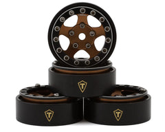 Treal Hobby Type B 1.0" 5-Spoke Beadlock Wheels (Multiple Colors) (4) (22.4g)
