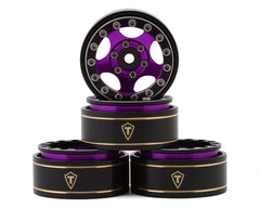Treal Hobby Type B 1.0" 5-Spoke Beadlock Wheels (Multiple Colors) (4) (22.4g)