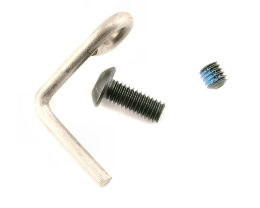 Traxxas Revo Metal Wire Hanger (for tuned pipe)/ 4mm GS (1)/ 3x10 BCS (1)/ 4x10 BCS (5346) TRAXXAS