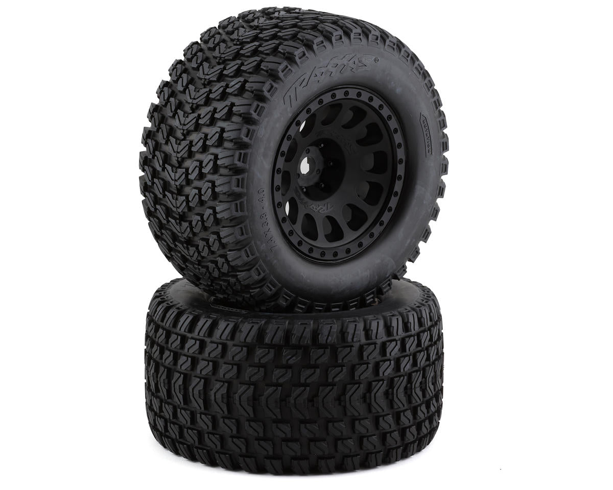 Traxxas XRT Pre-Mounted Gravix Tires (BELTED) (7862)