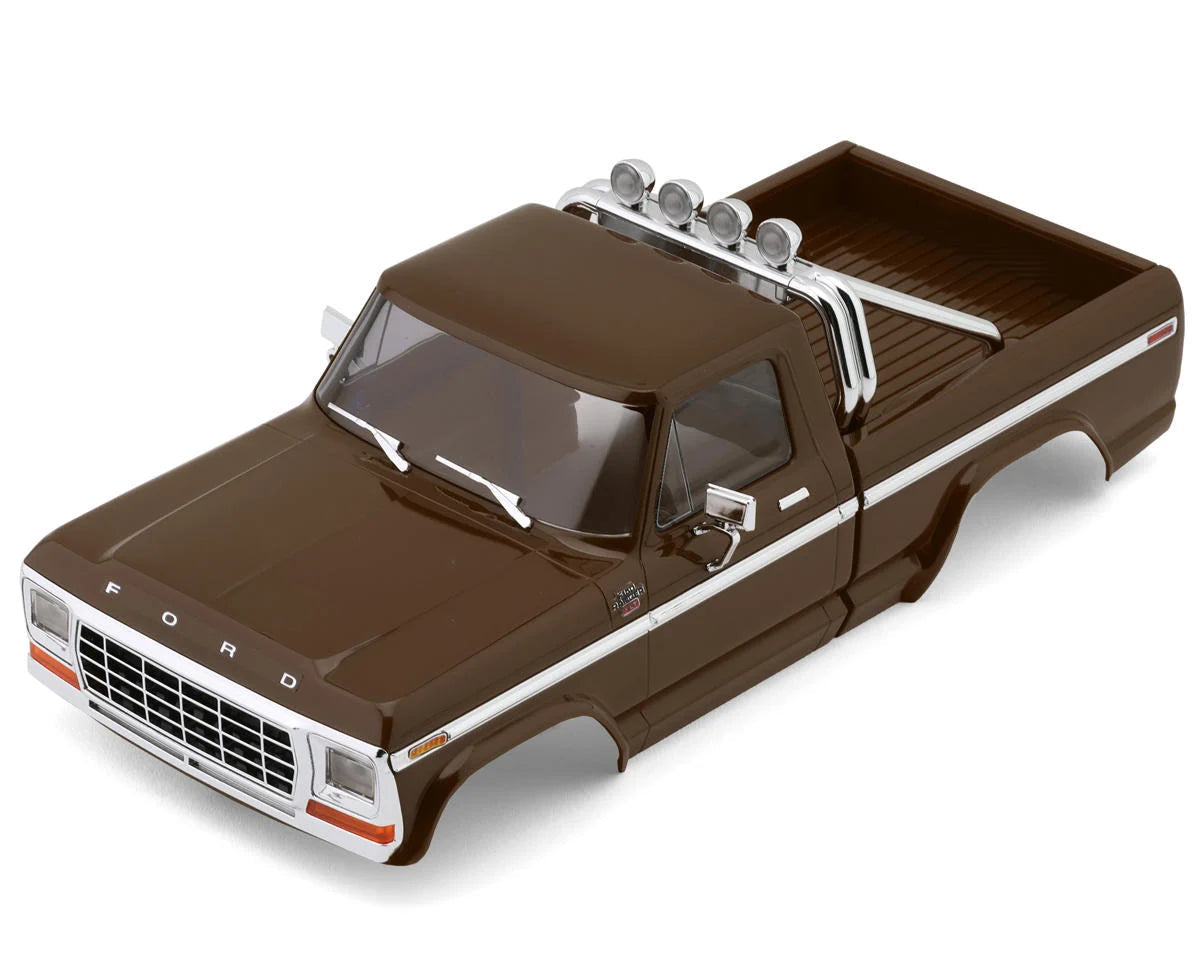 Traxxas TRX-4M™ 1/18 1979 Ford® F-150® Truck Pre-Painted Body Set (Brown) TRAXXAS
