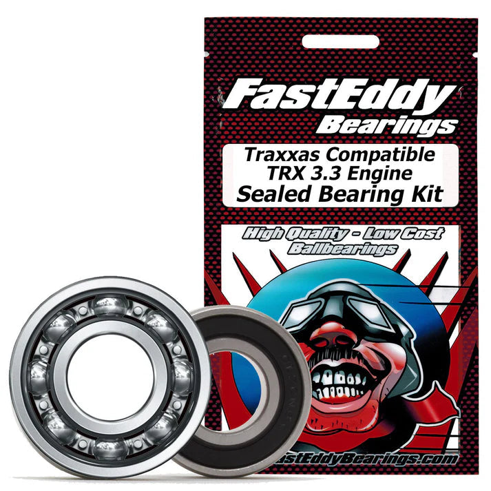 Traxxas Compatible TRX 3.3 Engine Sealed Bearing Kit Fast Eddy