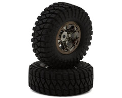 UDI RC Pre-mounted Micro Rock Crawler Tire Set (4) (UCX24/UCX24 Pro) (UDIUCX24-P061) Amain Hobbies