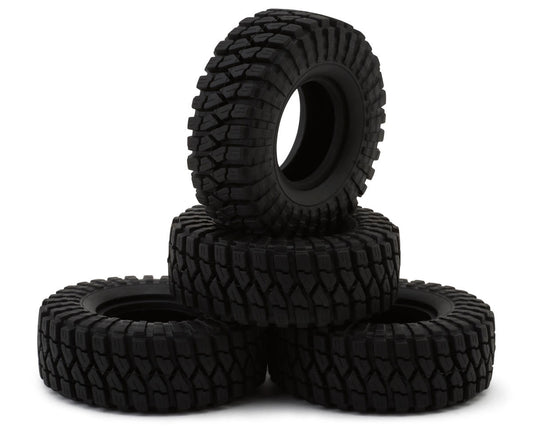 UDI RC Micro Rock Crawler Tire Set (4) (UCX24/UCX24 Pro) (UDIUCX24-P061A) Amain Hobbies