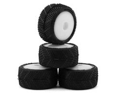 UpGrade RC Micro Spiker Pre-Mounted Front and Rear Carpet Tires for Losi® Micro-T (UPG-1001)