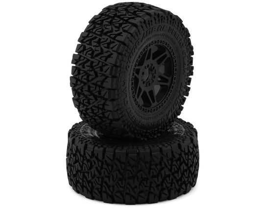 UpGrade RC Desert Claw SC 2.2/3.0" Pre-Mounted Short Course Truck Tires (2) (17mm/14mm/12mm Hex) Amain Hobbies