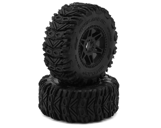 UpGrade RC Dirt Claw SC 2.2/3.0" Pre-Mounted BELTED Short Course Truck Tires (2) (17mm/14mm/12mm Hex) Amain Hobbies