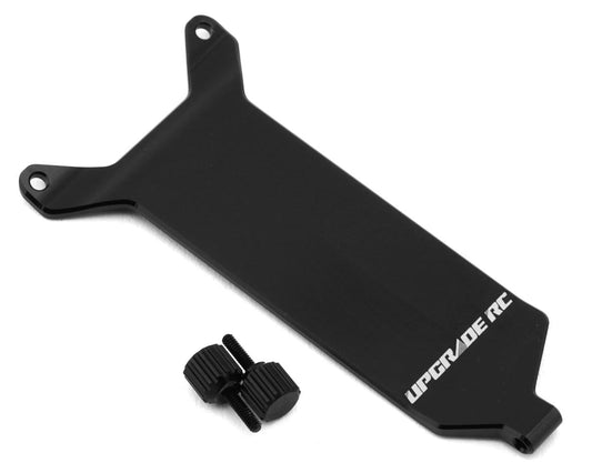 UpGrade RC Machined Aluminum Top Deck & Thumbscrews Set for Losi® Micro-B™ (Black) Amain Hobbies