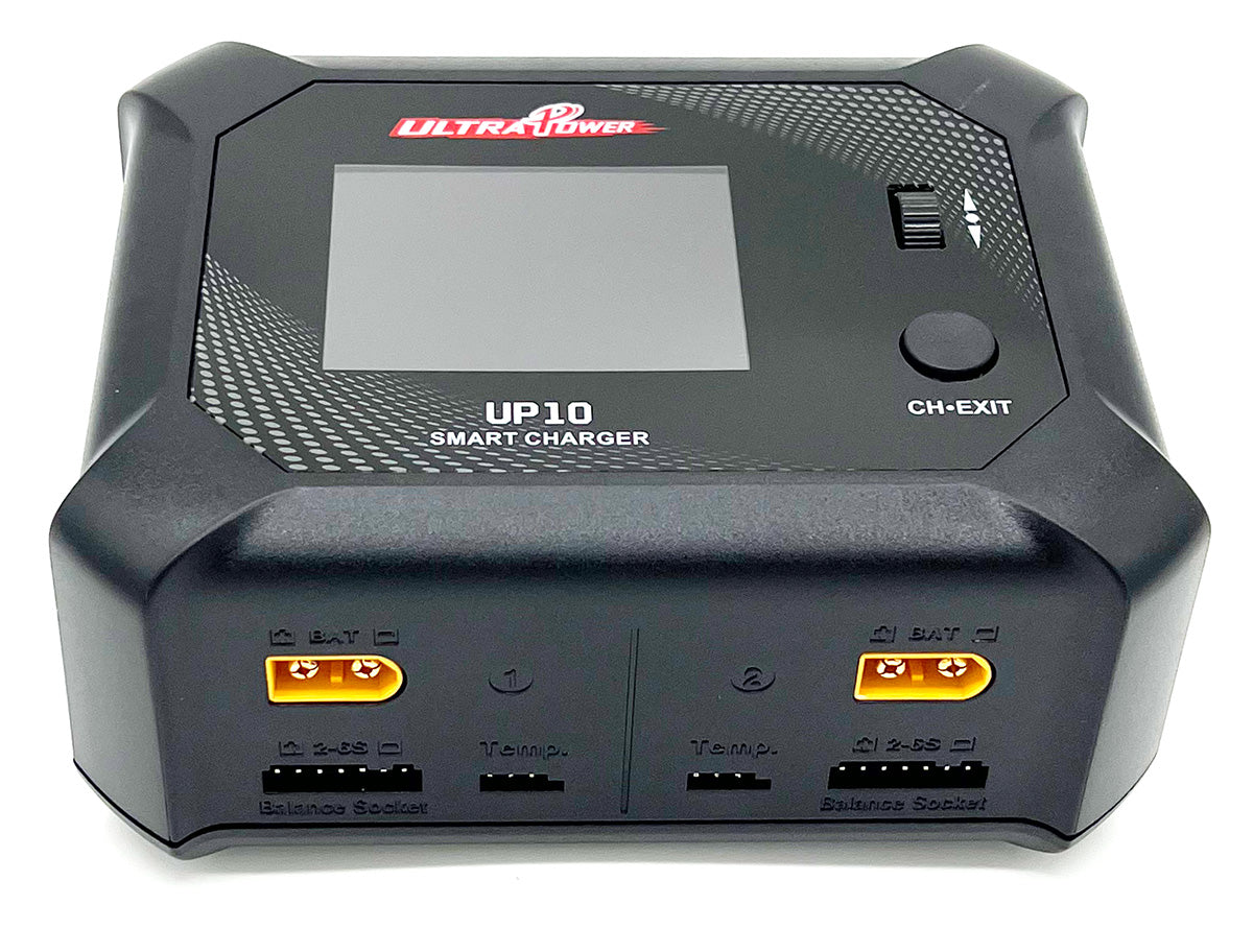 UP10 AC 100W / DC 2X100W Dual Port Multi-Chemistry AC/DC Smart Charger HRP