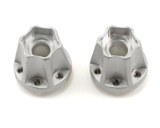 Vanquish Products: SLW 725 Hex Hub Set (Silver) (2) (0.725" Width) (VPS01041)