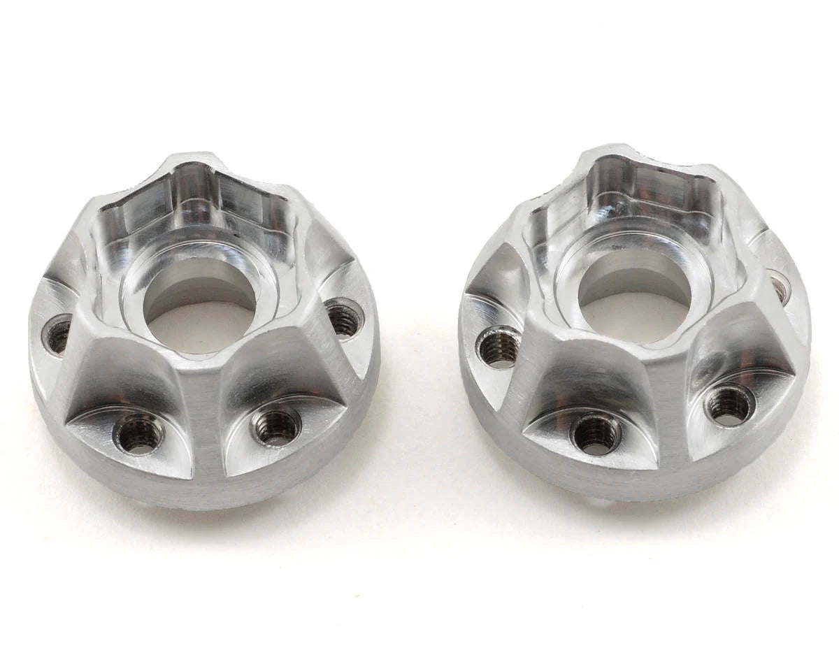 Vanquish Products: SLW 475 Hex Hub Set (Silver) (2) (0.475" Width) (VPS01043) Amain Hobbies