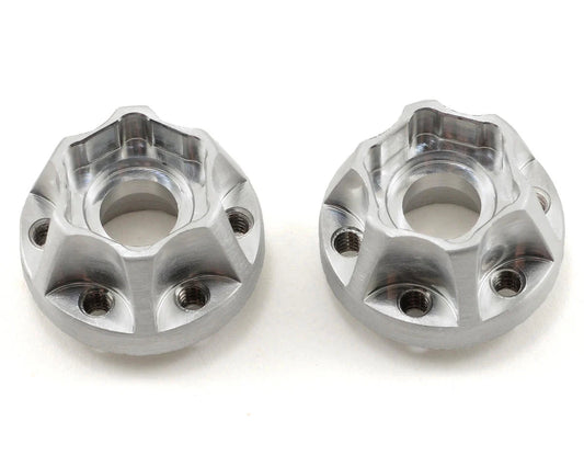 Vanquish Products: SLW 475 Hex Hub Set (Silver) (2) (0.475" Width) (VPS01043) Amain Hobbies
