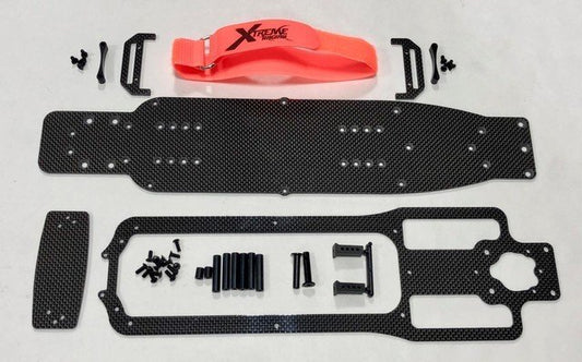 Xtreme Racing Drag Slash Carbon Fiber Drag Chassis Conversion Kit (XTR10637)