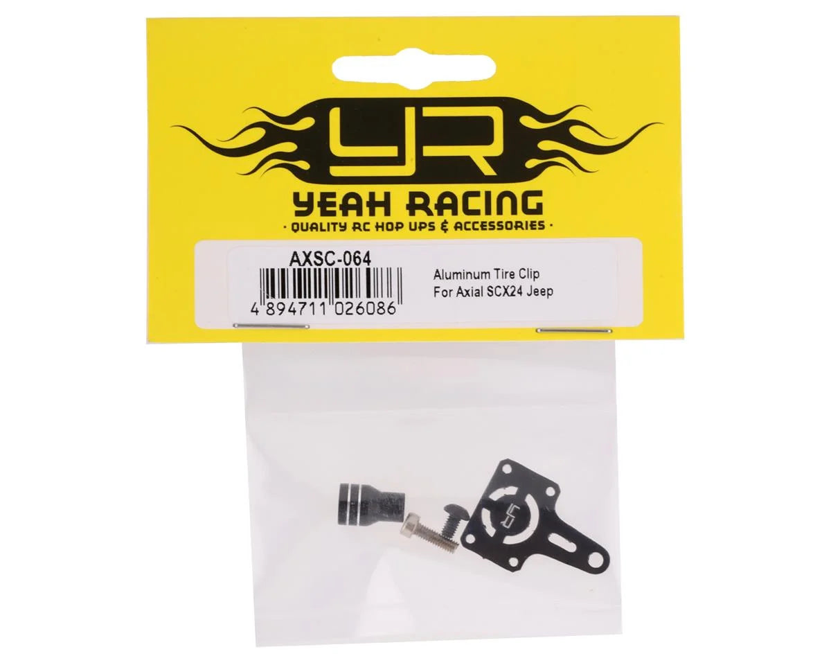 Yeah Racing Axial SCX24 Aluminum Spare Tire Mount (Black) (AXI00002V2) Yeah Racing