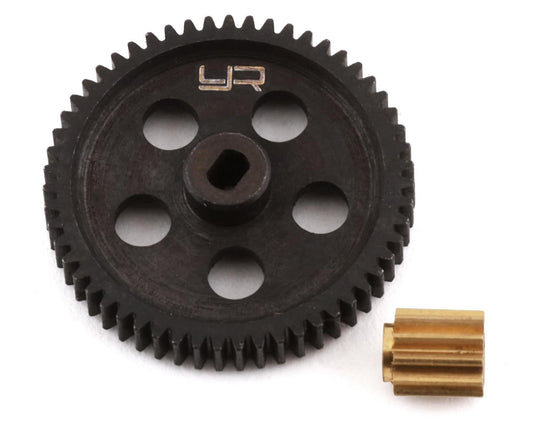 Yeah Racing Axial SCX24 Spur & Pinion Gear Set (55T/11T) (YEA-AXSC-074) Yeah Racing