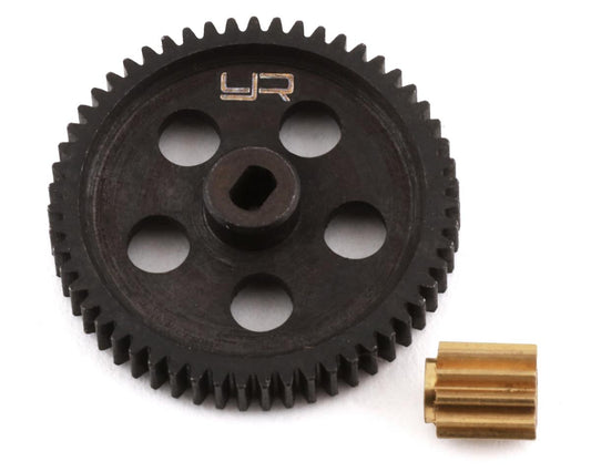Yeah Racing Axial SCX24 Spur & Pinion Gear Set (55T/11T) (YEA-AXSC-074)