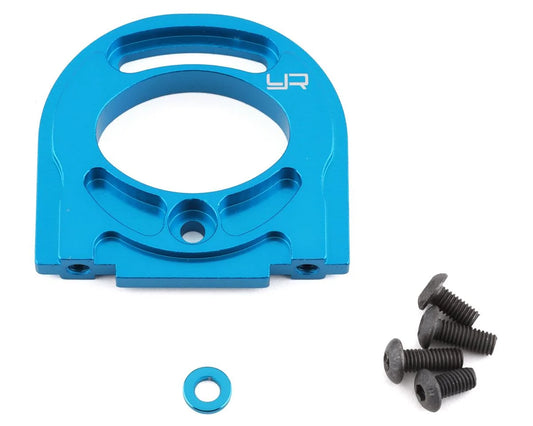 Yeah Racing Tamiya TT-02 Adjustable Aluminum Motor Mount (Blue) (YEA-TT02-013BU)