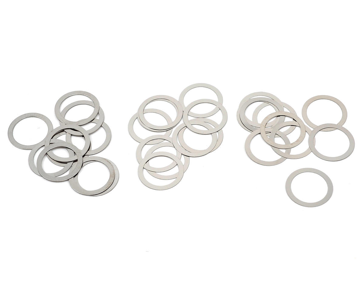 Yokomo 10mm Stainless Steel Shim Kit (30) (YokZC-S100SA) Amain Hobbies