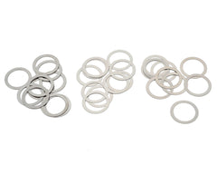 Yokomo 10mm Stainless Steel Shim Kit (30) (YokZC-S100SA) Amain Hobbies