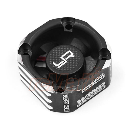 Yeah Racing Aluminum Case 30mm Booster Cooling Fan (Black) (YA-0576BK)