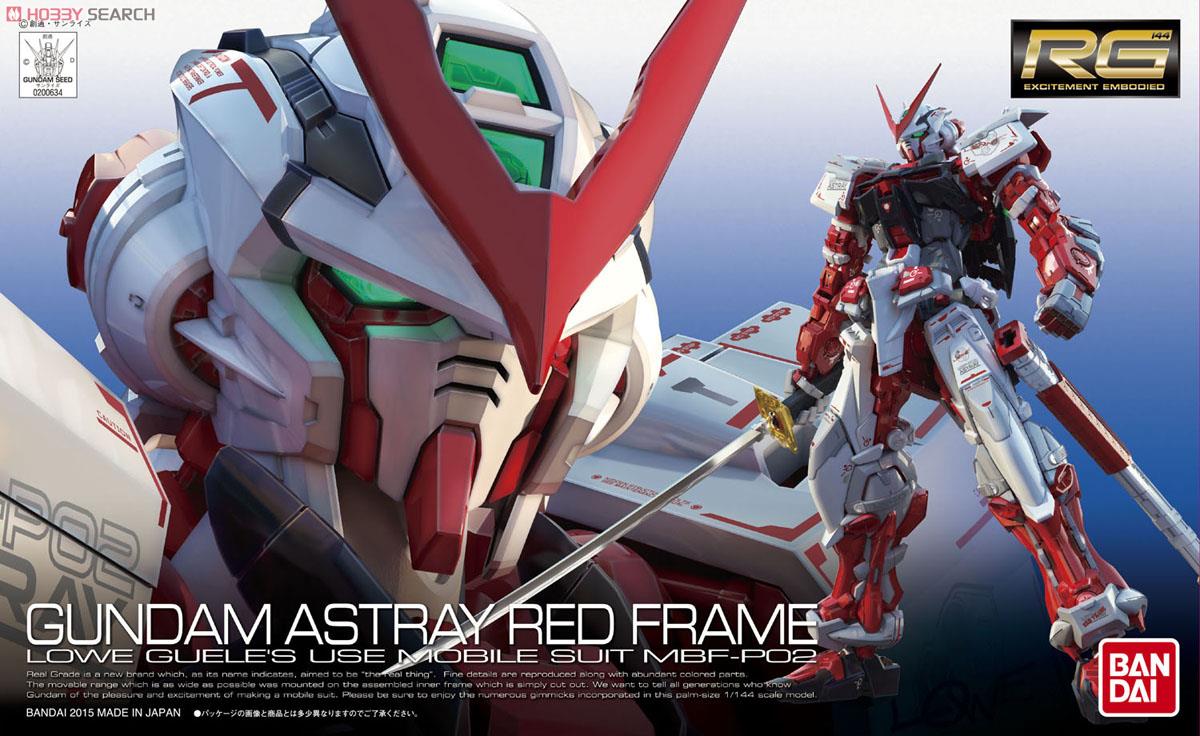 Bandai 1:144 RG #19 Gundam Astray Red Frame (BAN2295837) Hobby Tyme
