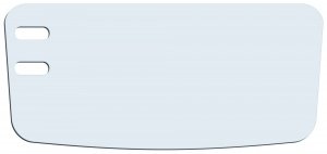 Screen Protector for Spektrum DX6, Ultra-Clear