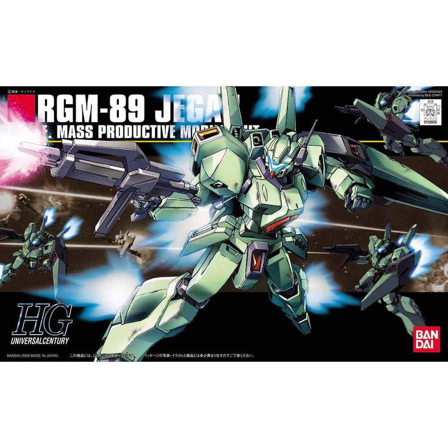 Bandai 1:144 HGUC #097 RGM-89 Jegan (BAN2050155) Hobby Tyme