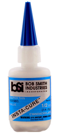 Bob Smith Insta-Cure Super Thin CA Glue 1/2 oz (BSI-101)