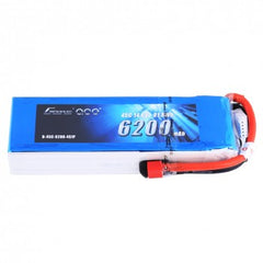 Gens Ace 6200mAh 14.8V 45C 4S1P Lipo Battery Pack with Deans Plug