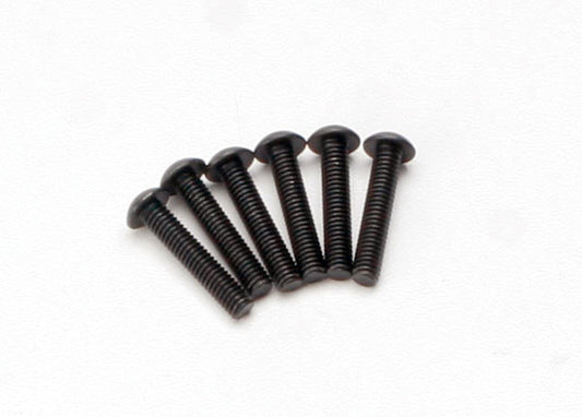 Traxxas Screws, 4x20mm button-head machine (hex drive) (6) (2589) TRAXXAS