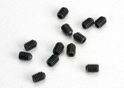 Traxxas Set (grub) screws, 3mm hardened (12) (2743) TRAXXAS