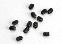 Traxxas Set (grub) screws, 3mm hardened (12) (2743)