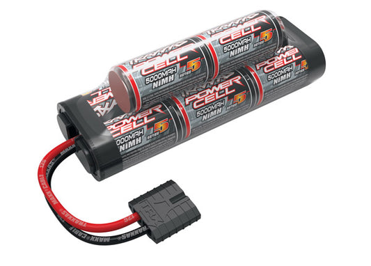 Traxxas Battery, Series 5 Power Cell, 5000mAh (NiMH, 8-C hump, 9.6V) (2963X)